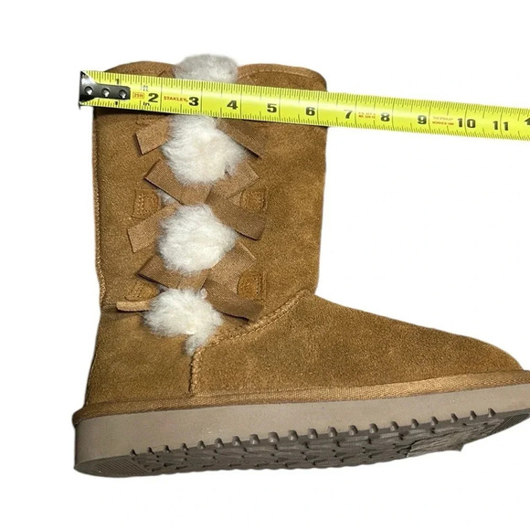 UGG KOOLABURRA boots ,women size  5. Fur,suede,leather,winter,tall,flat,warm,EC - Picture 13 of 13